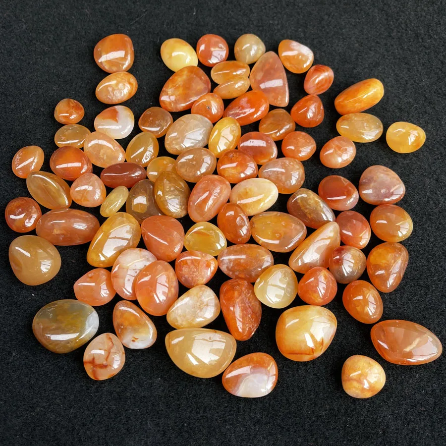 Wholesale Natural Red Carnelian Tumbled Stones for Healing Stones Home Decoration