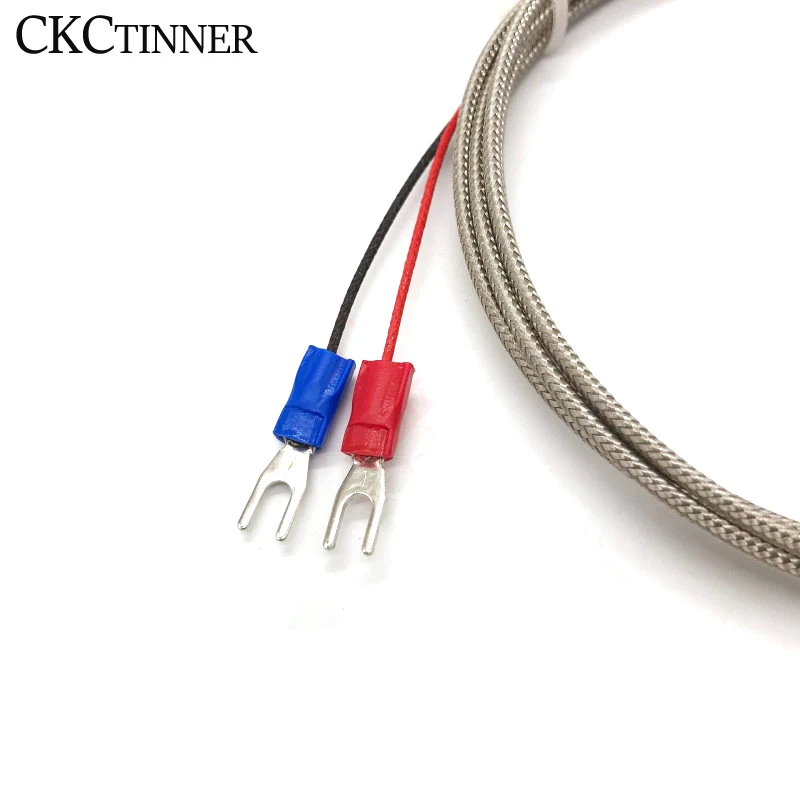 Stainless Steel K Temperature Sensor Thermocouple with 1/2/3/4/5M Cable Temperature sensing high temperature waterproof