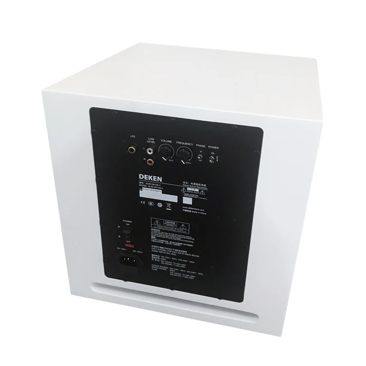 DEKEN SLIM DK 10S II 10-дюймовый активный сабвуфер Система домашнего кинотеатра динамики 7
