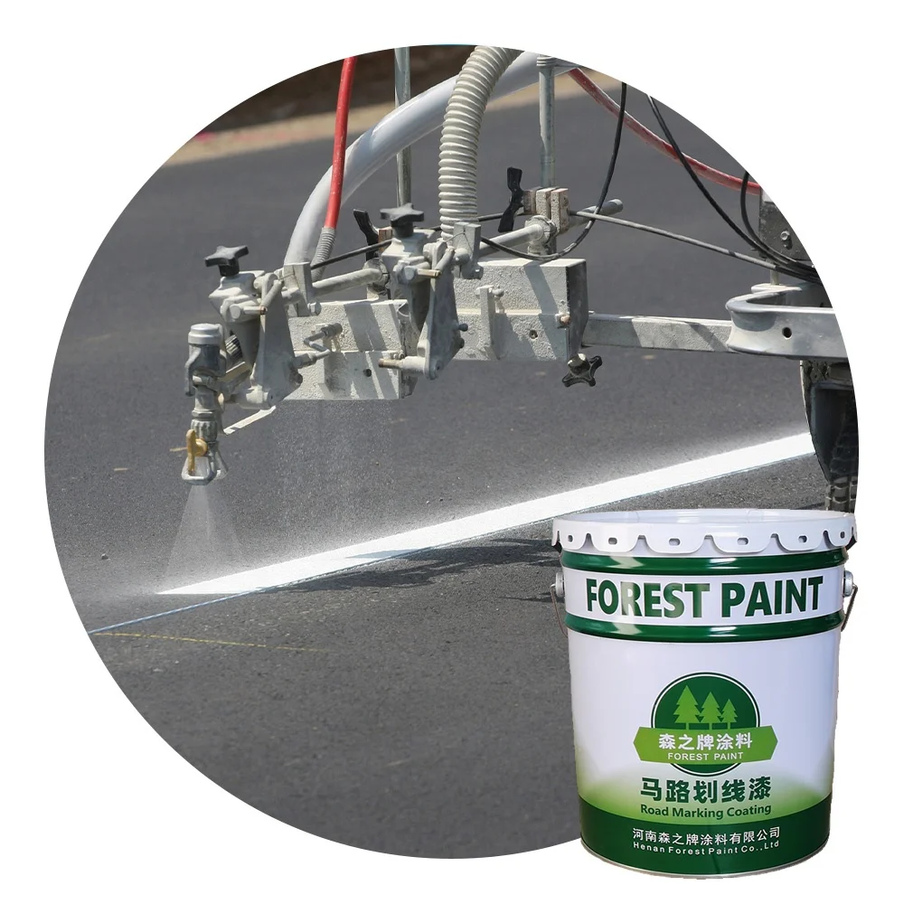 Competitive Price Solvent Based Cold Plastic Structural Traffic Road  Line Marking Paint Coating