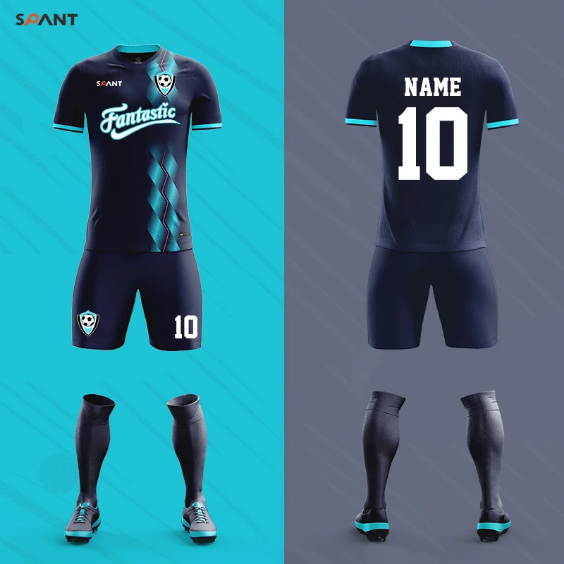 Football Jersey Black And White Stripes Soccer Uniform Soccer Jerseys Wholesale Plain Football Jersey