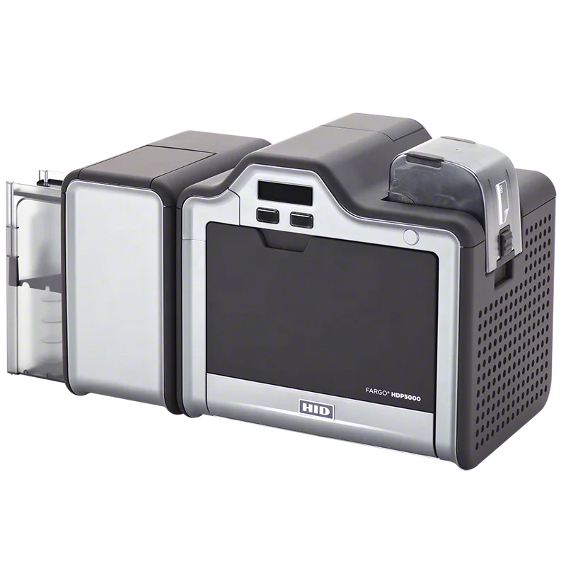 Original HID HDP5000 Double Side Retransfer PVC ID Card Printer