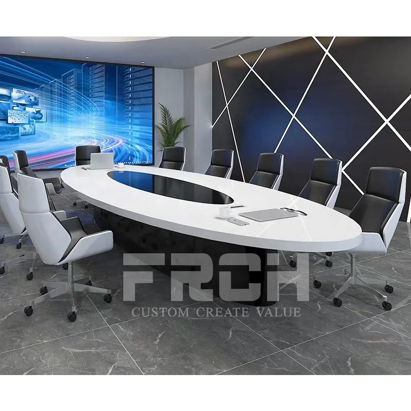Good Quality MDF Boardroom Meeting Room Table Office Conference Meeting Table Desks