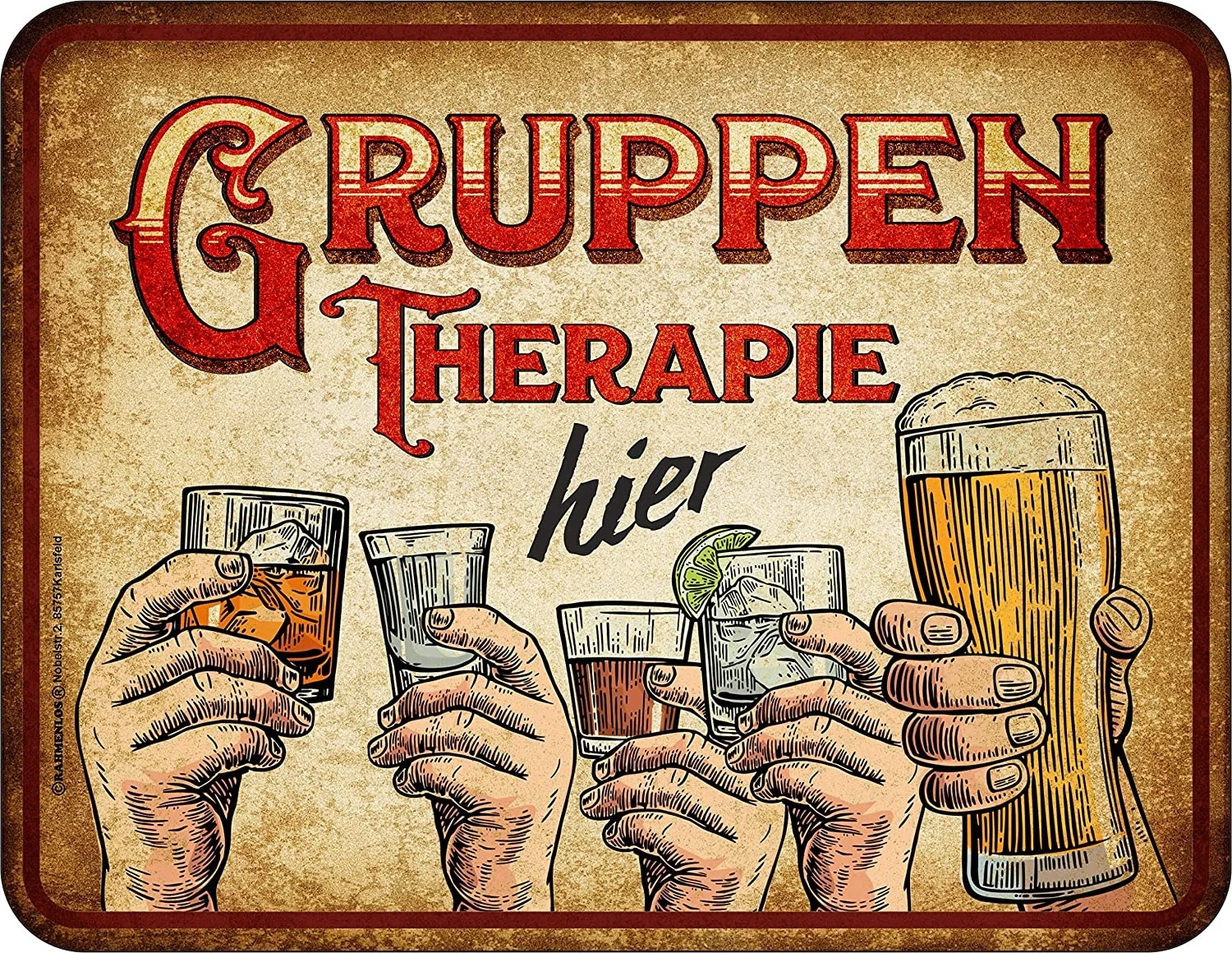 factory price personalized metal sign vintage garage poster retro metal tin plate plaque