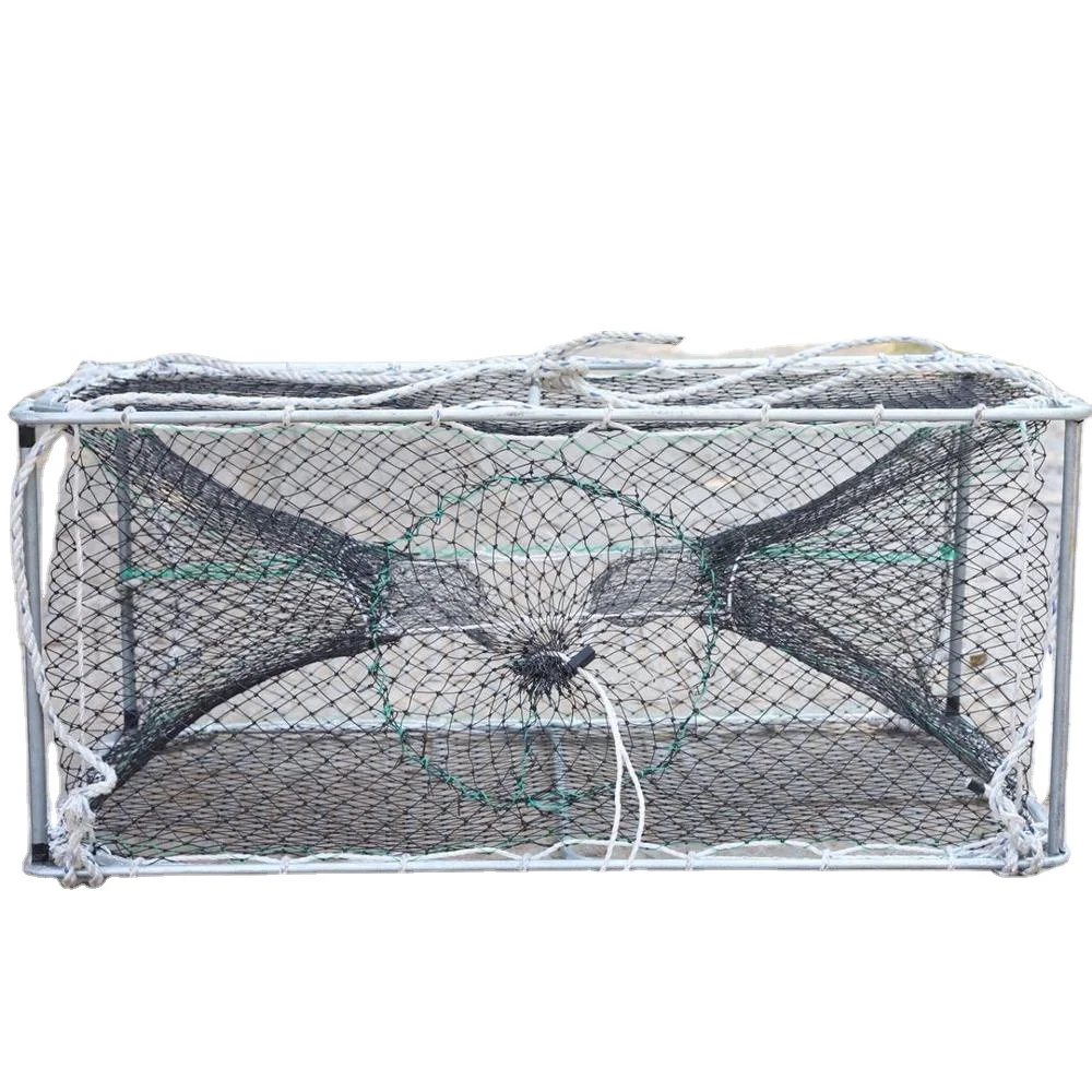 Industrial collapsible hdpe aquaculture net fish trap frabill crawfish cage