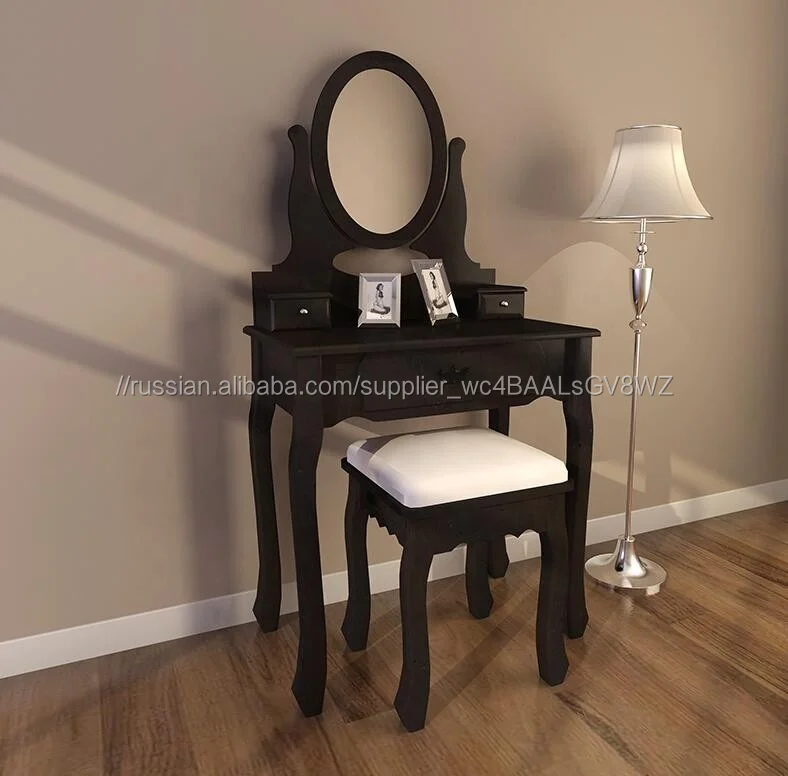 Bedroom furniture wooden dressing table for chest of drawers