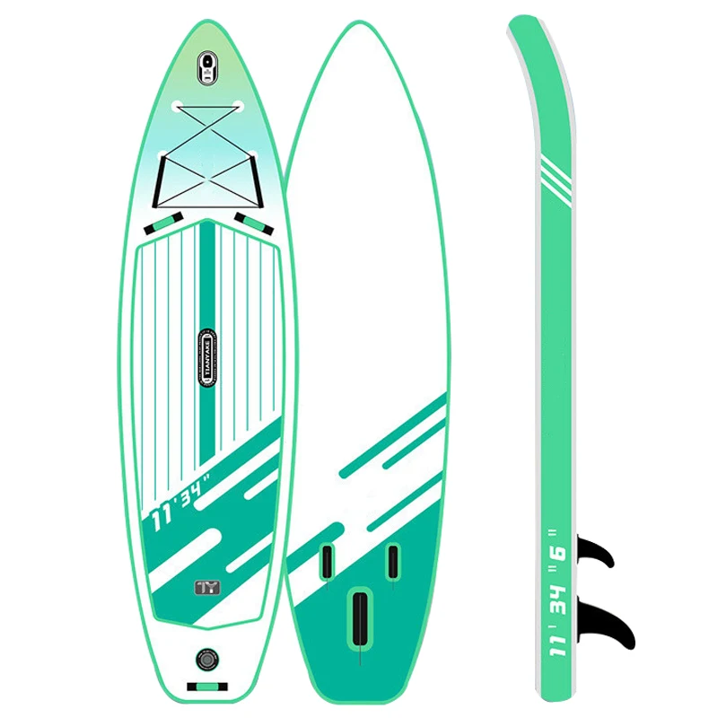 bs-s 350x84x15cm carbon fiber stand up paddle race board stand up dual pontoon paddle board inflatable