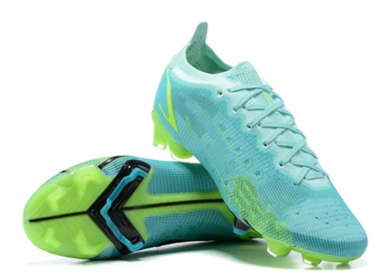 14th generation student low-cut waterproof knitted FG football shoes competition training shoes