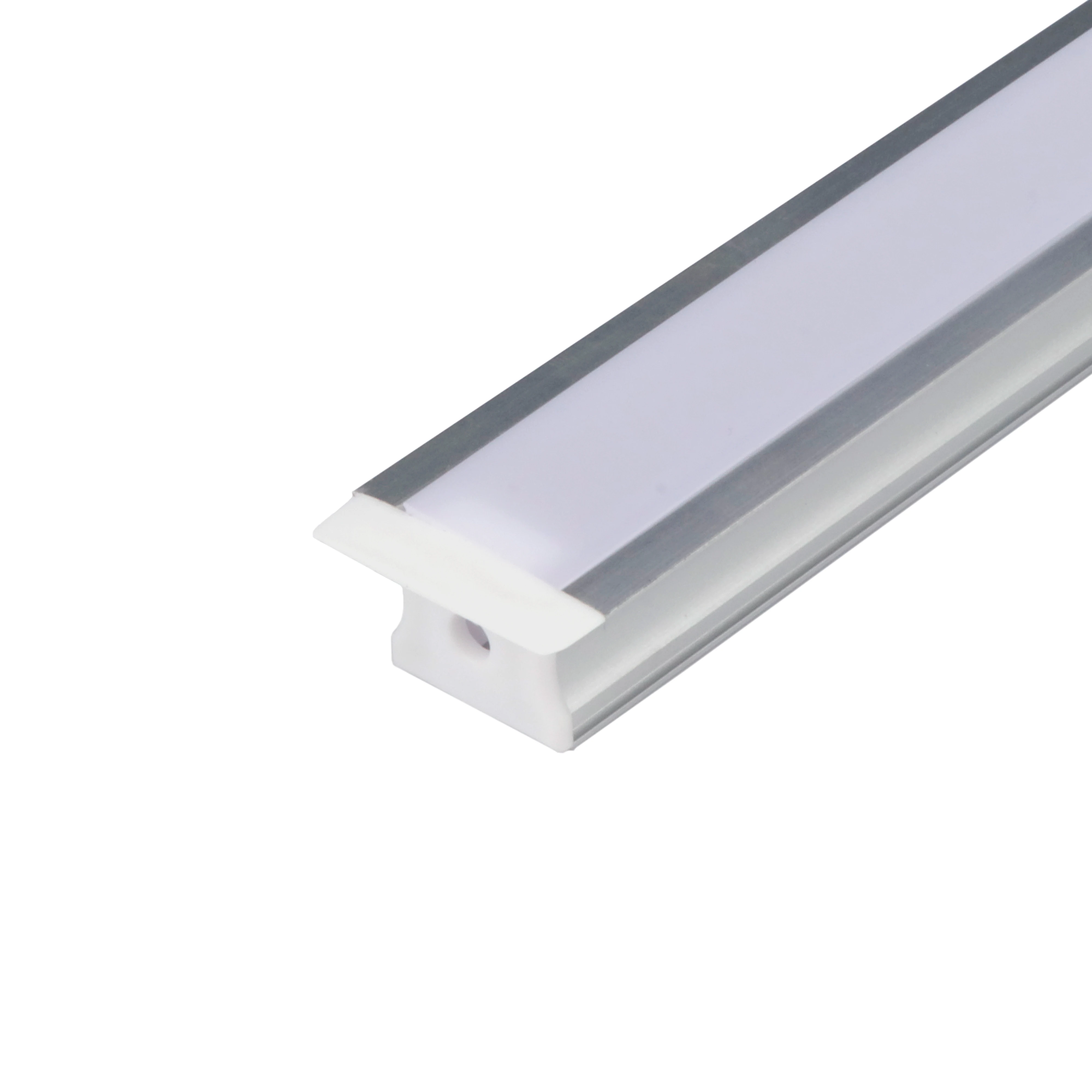 Factory Supply 3m Aluminium LED Profile Light Recessed Mounted LED Strip Profile Channel Light
