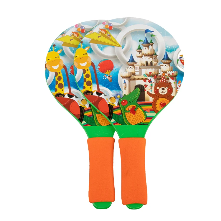 
Деревянные теннисные ракетки, теннисные ракетки, Профессиональная теннисная игрушка, набор для детей 