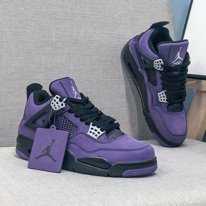 Fashion Brand Men Nike Aj4 Fashion Air Jordan 4 Sports Shoes Basketball Nike Air Jordan 4 Shoes