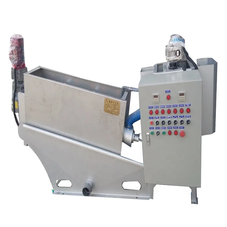 Высокое качество винтовой фильтр пресс коровья навоз машина для полива навоза