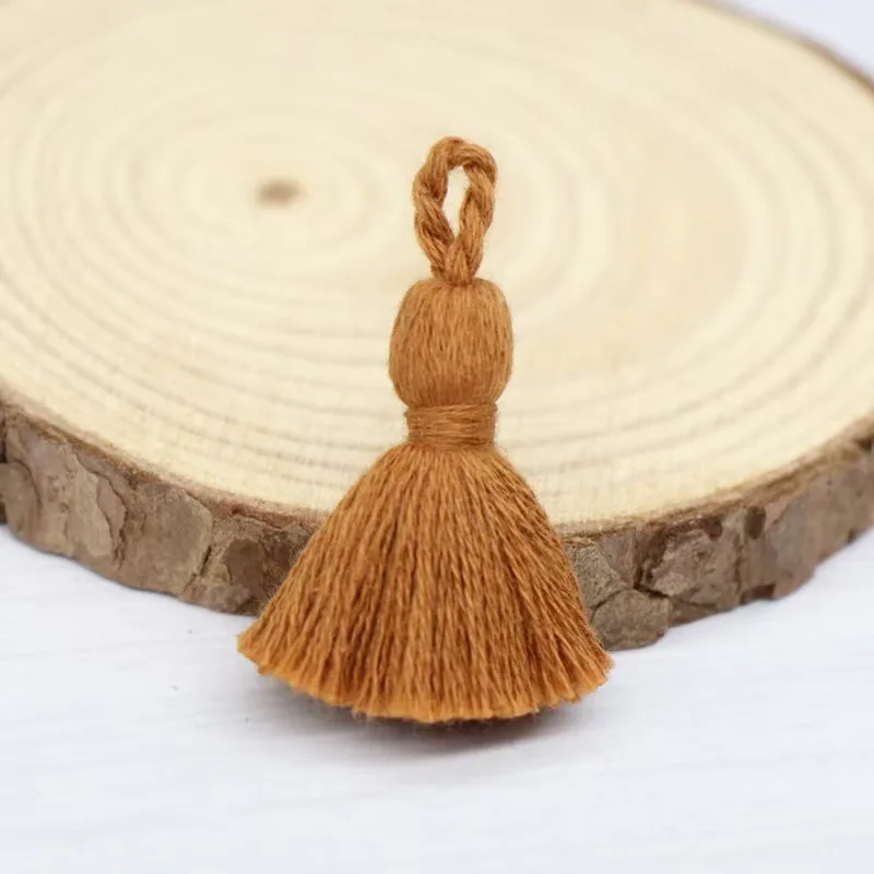 Wholesale Popular curtain garment accessories  cotton 3cm DIY small tassel