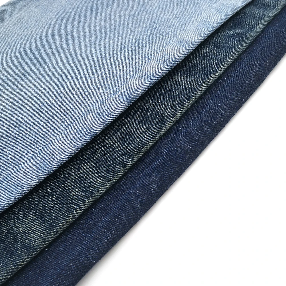13oz TR Denim Fabric with Crosshatch Slub 100 Cotton Denim Fabric Hot Selling in India 3SB3082