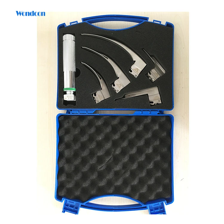 Stainless Steel Video Laringoscopio Laryngoscope Tube Price of Laryngoscope Set
