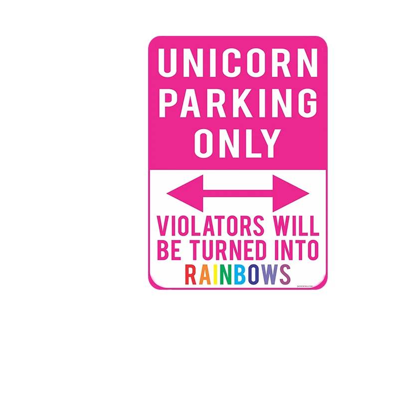 Wholesale vintage metal tin sign Warning Sign Parking Only Notice Caution poster home yard front door decor