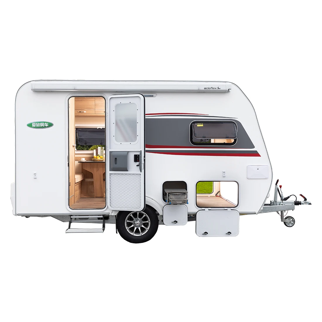 Externally Solid Stylish Camper Caravan And Caravans Rv travel trailer caravan rv camper