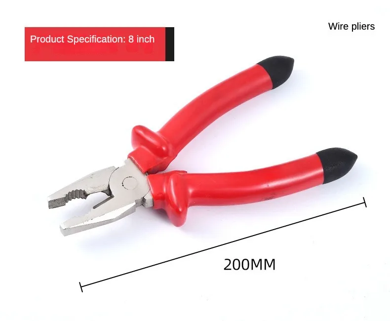 Multi Tools Combination Plier 8 Inch Quality Heavy Hand Tools Professional Wire Pliers