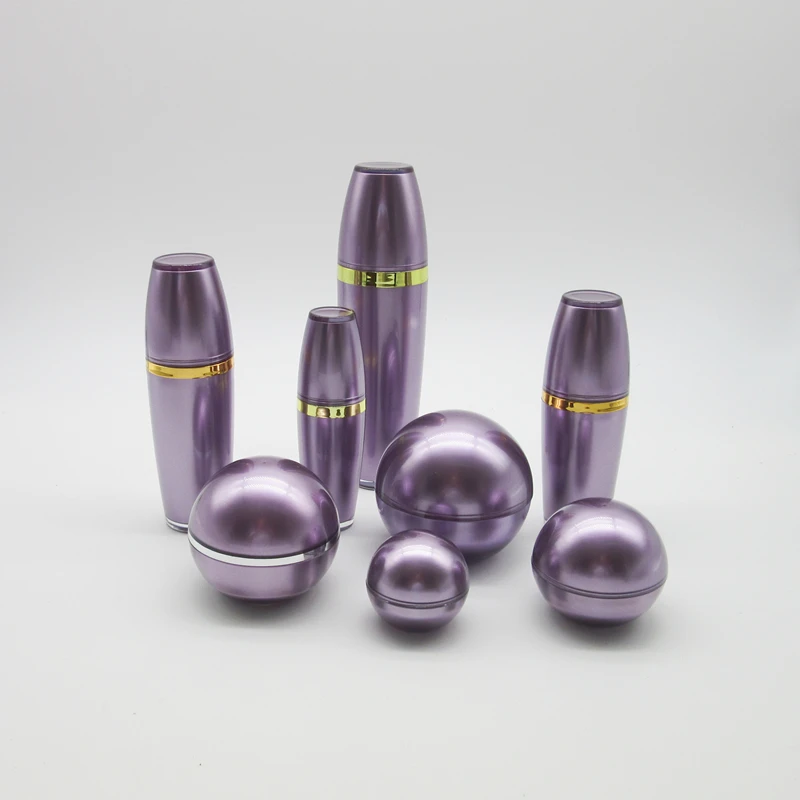 new ball shape 24k gold 50ml 1.7fl oz infused facial peeling gel bottle