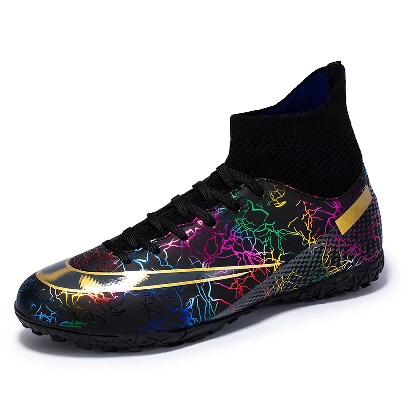 2023 New Wholesale Soccer Shoes Rubber Spikes Training Football Boots Football Shoes Wholesale Soccer Shoes