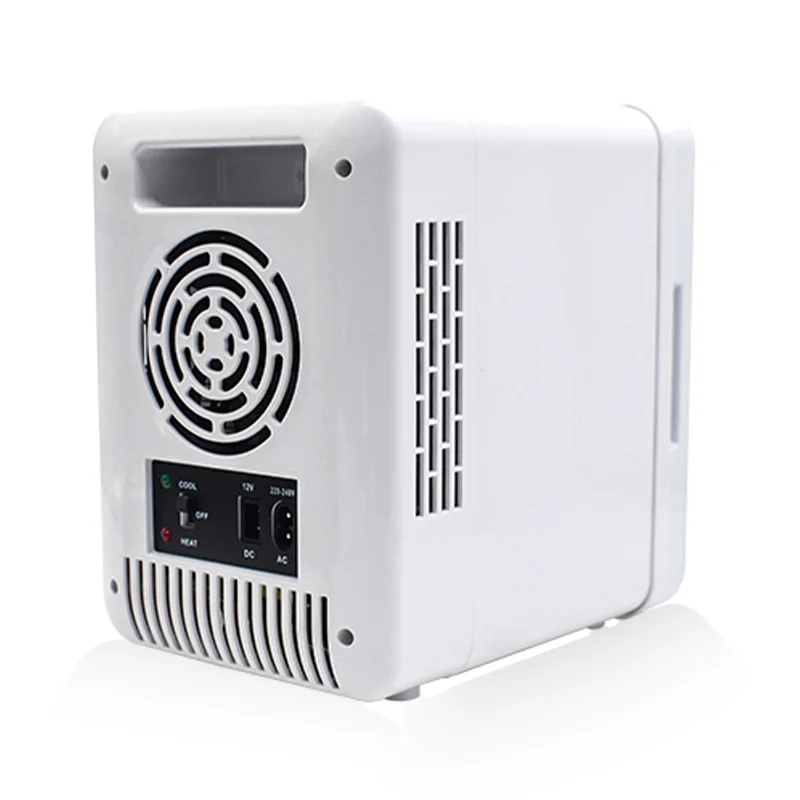 4L Mini fridge mini bar Portable Car Beauty Fridge Cosmetic cooler fridge with mirror glass