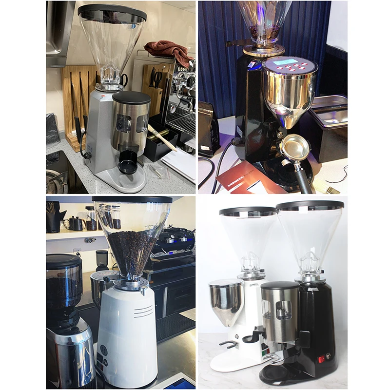 New Original Aluminum Alloy Body Gold and Black Electric 83mm Roasters With Coffee Grinder