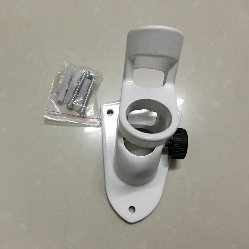 adjustable wall banner pole mounting brackets, outdoor displaying wall flag metal pole accessories