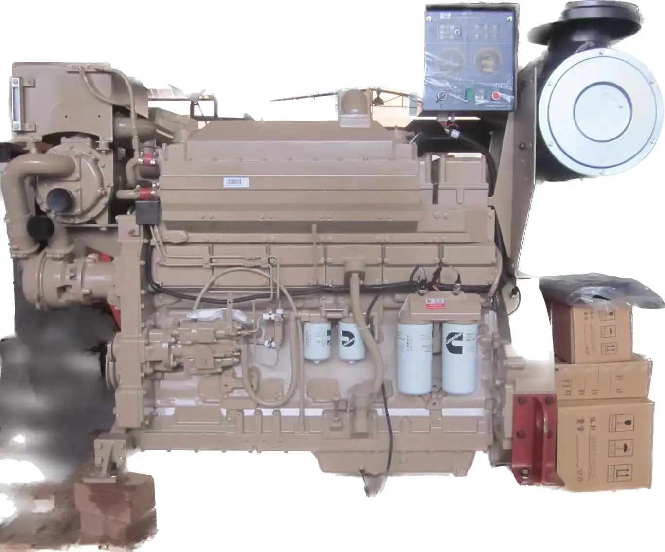 Brand new and genuine brand 6 cylinders 4 stroke NTA855-M350 series marine diesel engine