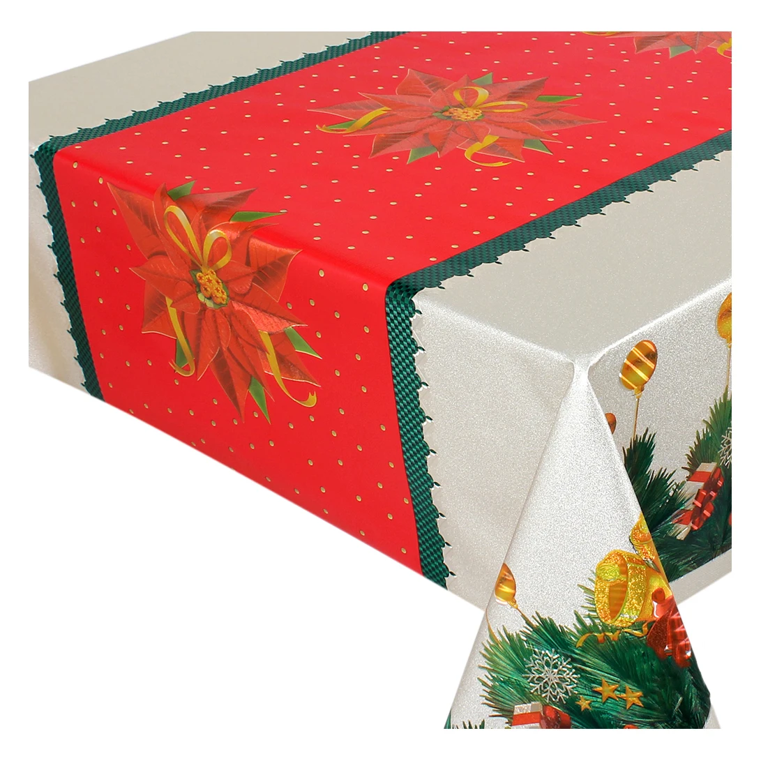 Yiwu Заводская ДЕШЕВАЯ Оптовая Рождественская Крышка для стола из ПВХ