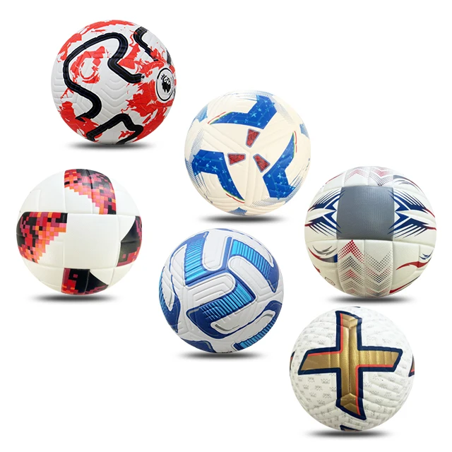 sanhuan custom PU leather official match training thermal bonded size 5 size 4 size 3 soccer ball for youth adult  durable