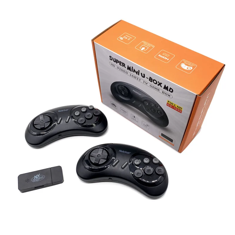 16-битные MD-игры Sega консоли 590 игры 2,4G беспроводной контроллер двойной игры дома ТВ игровая консоль Ностальгический чехол для телефона в виде ретро-игровой консоли
