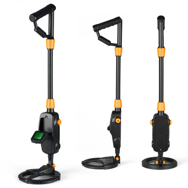 Детский металлоискатель, регулируемый водонепроницаемый металлодетектор с двойной катушкой, легкий дизайн, подходит для охоты за сокровищами и начинающих