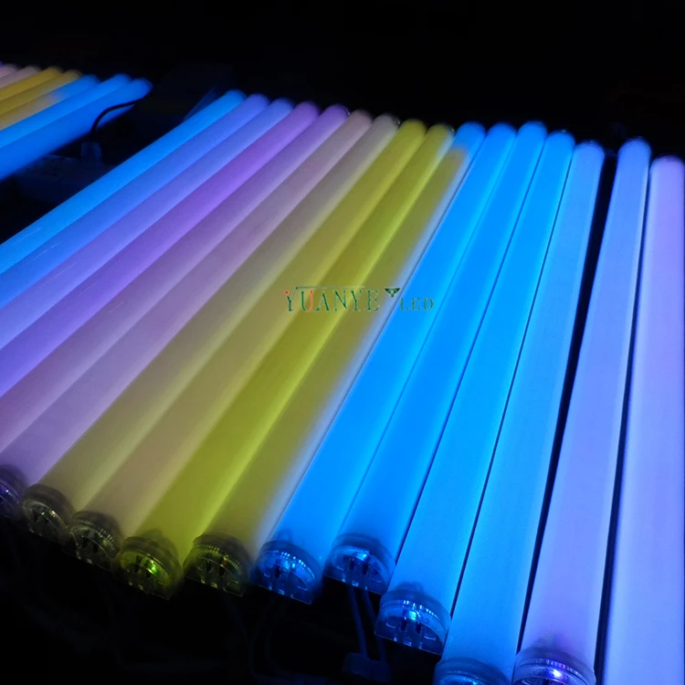 Yuanyeled Rgb светодиодные лампы на заказ 6 Вт до 30 Dmx наружные линейные огни стробоскопический эффект