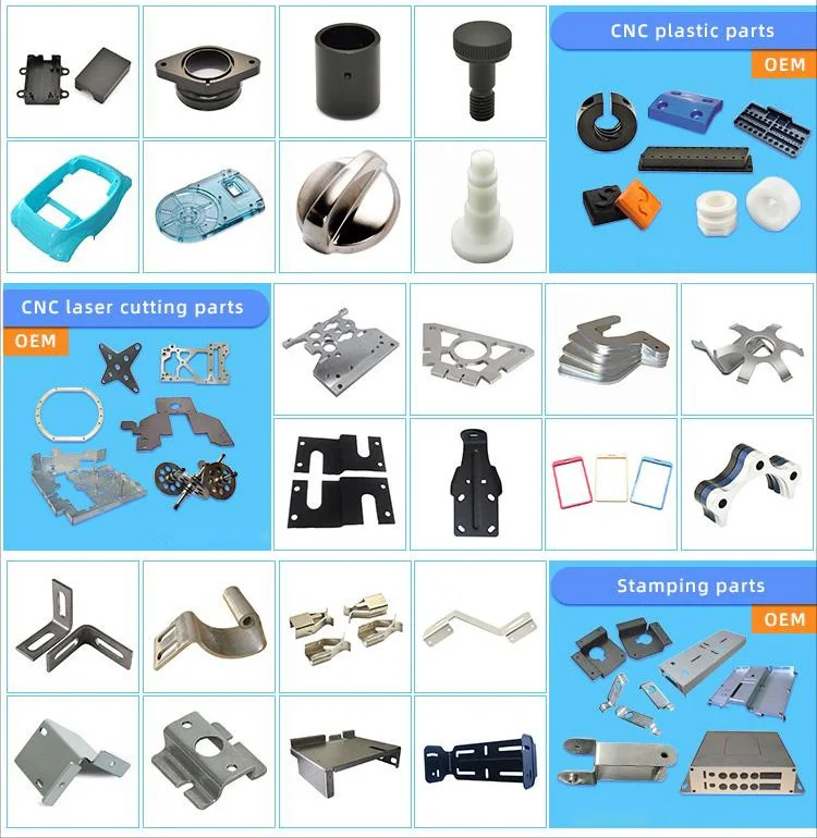 OEM Factory ISO 9001 Direct Fast Prototype Service CNC Metal Machining Service CNC Iron Aluminum Steel Parts Machining Service