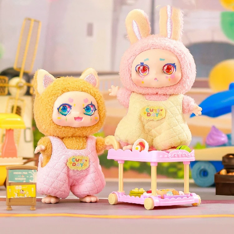 Popular Blind Box Kimmon Stuffed Plush Toy V6 I am mimon Cartoon Doll Bag Pendant Keychain birthday present Mystery Box for gift