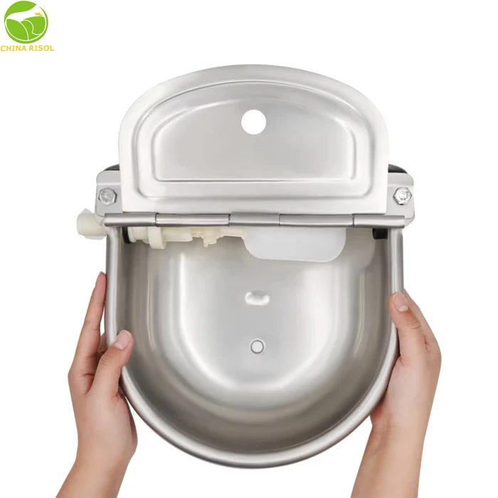 Factory Direct Sale Stainless Steel Cattle Drinking Bowl Automatic Livestock Cows Cattle Drinkers