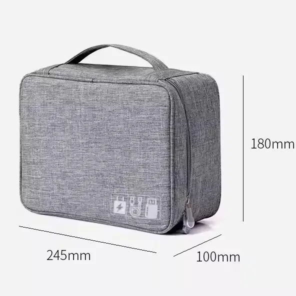 Digital Electronic Accessories Storage Cable Organizer Bag for Mouse charger data cable power bank mobile hard disk drive carry