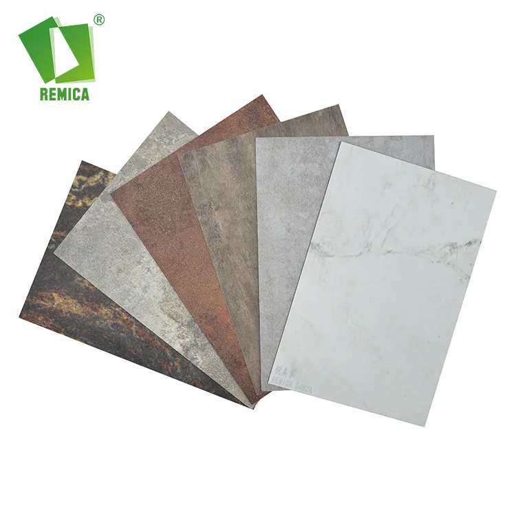 Easy to Clean Stone Grain HPL Sheets for Door Surface Skin