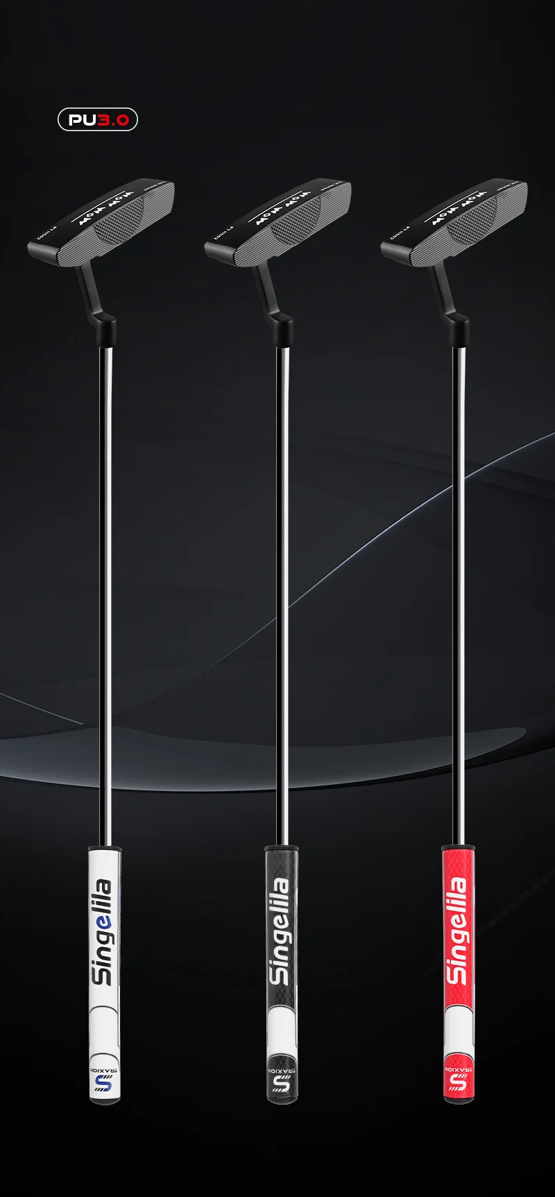 New Design Golf Club Putter OEM CNC Milled Face Golf Putter Heads Custom Logo  Manufacturer Blade Golf Putter