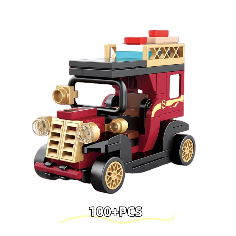 High-Tech Building Bricks Tour Bus Model Car Building Block Sets Educational Toys For Kids