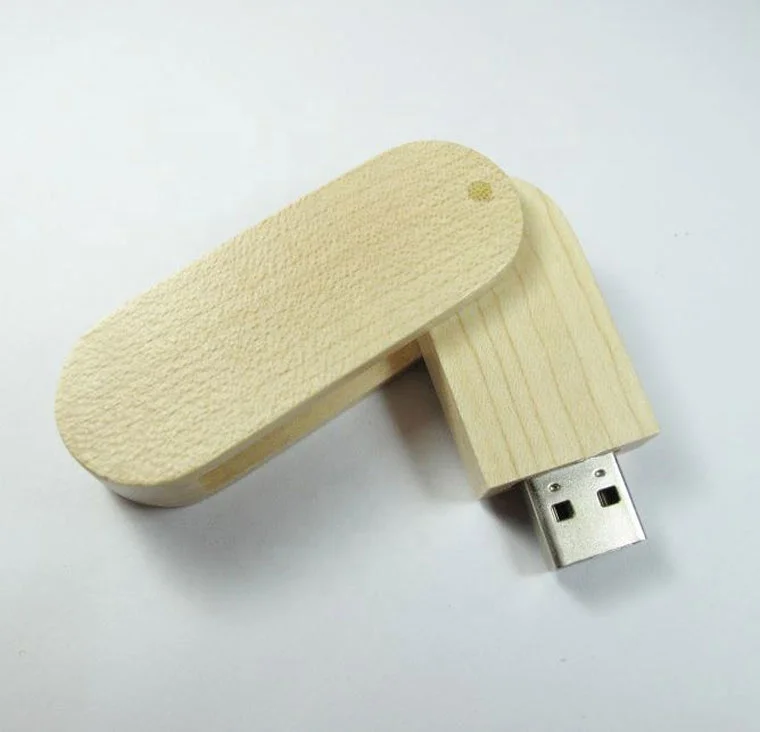 Most hot sale wood swivel memorias USB USB Pendrive USB flash drive 2GB 4GB 8GB 16GB  with customized logo