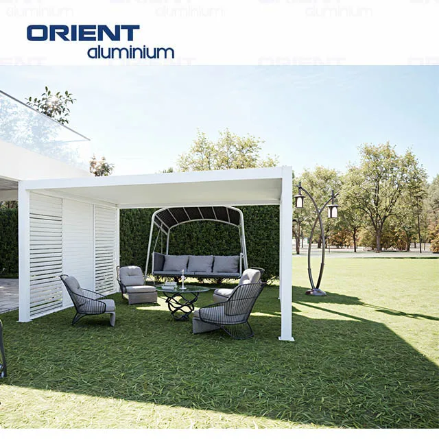 China Custom Wholesale Cheap Manufacture  Aluminium Pergola For Garden Pergolas And Gazebos