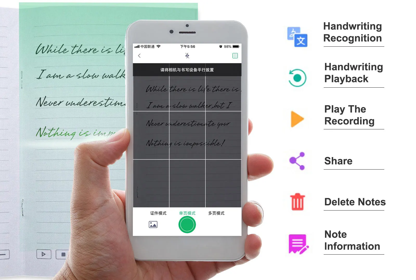 2024 New Design Universal Capacitive Touchable Screen Metal Active Smart Hand Writing Pen Set for Business Office Meeting