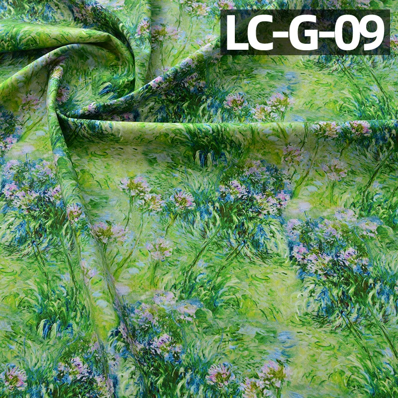 Pure cotton fabric printing dyeing cloth diy manual cotton clothing household cloth cushion for leaning on the oil painting