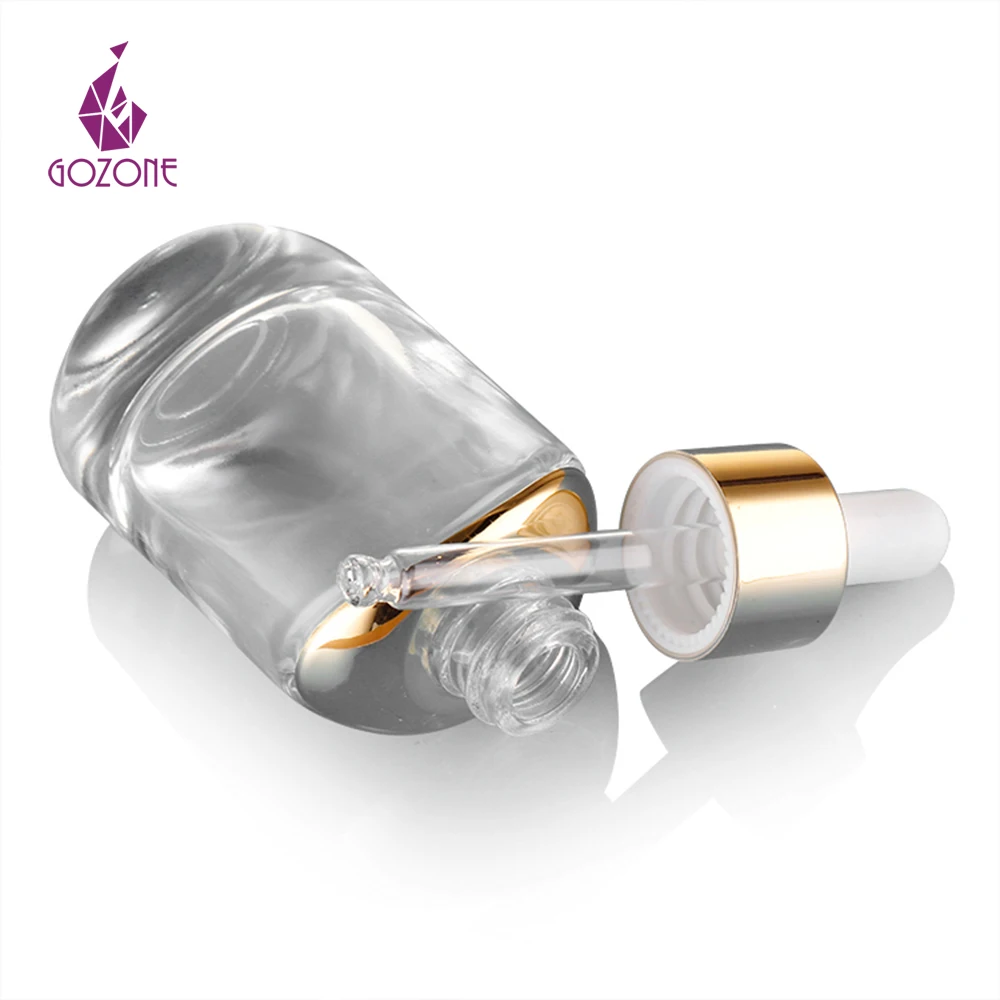 High quality wholesale clear transparent empty oil dropper glass bottle 30ml essential oil frosted dropper bottle 30ml droppers