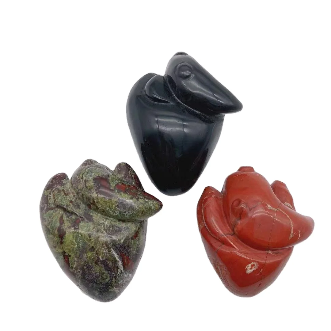 Natural Hand Carved Heart Rose Quartz Human Heart Model Crystal For Spiritual Products