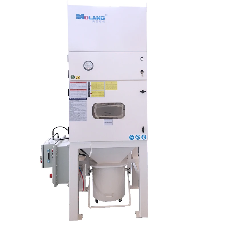 Industrial Cartridge Dust Collector Fume Extractor for 3015 Laser Cutting Machine