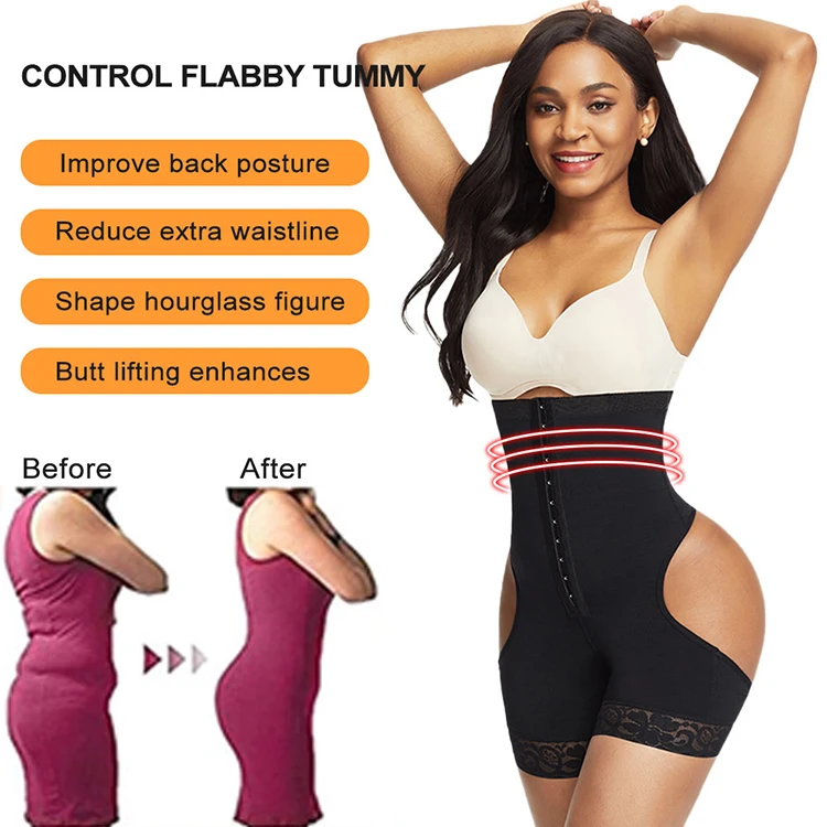 
Sexy Butt Lifter Control Panties Seamless High Waist Tummy Control Enhance Hip Shaper Butt Lifter Shapewear For Women 