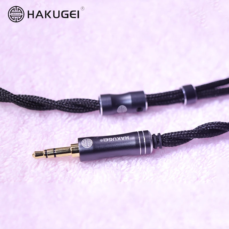Медный кабель для наушников Kuro с нейлоновым экранированием litz occ + Hi-Fi 3,5, 2,5, 4,4, ЦАП типа c