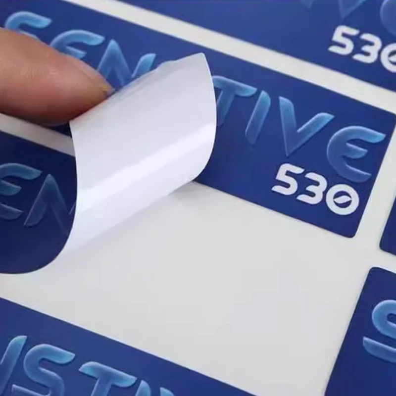 Пользовательские 3D УФ-переводные наклейки персонализированные этикетки прозрачные водонепроницаемые